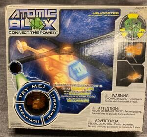 Vintage 2005 Atomic Blox - Helicopter - Complete - Open Box - New and Unused
